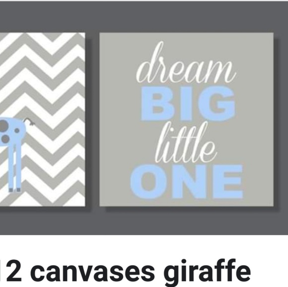 12x12 Nursery Canvases - Picture 3 of 3